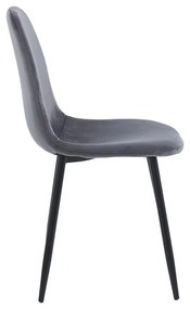 Καρέκλα Τραπεζαρίας FL928 Fylliana Γκρί 53x44x87εκ. 4αδα 53x44x87 εκ.