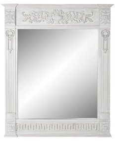 Τοίχο καθρέφτη DKD Home Decor Γκρι Ρομαντικό 133 x 8,5 x 167 cm
