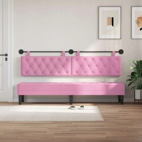 vidaXL Κρεμαστό Κεφαλάρι Ροζ ύφασμα