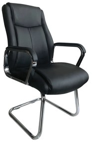 Καρέκλα Γραφείου ArteLibre AIRDRIE Μαύρο PU 69x63x98cm