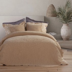 Κουβέρτα Liliana Mustard Nef-Nef Υπέρδιπλo 230x250cm 100% Cotton