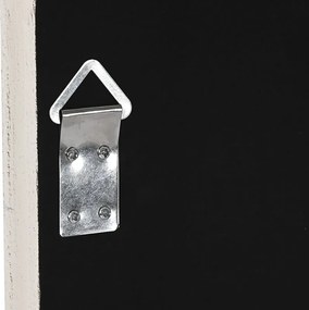 Τοίχο καθρέφτη Home ESPRIT Λευκό Χρυσό Παράθυρο 68 x 4 x 128 cm