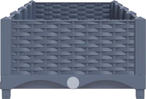 vidaXL Ζαρντινιέρα 160 x 40 x 23 εκ. από Πολυπροπυλένιο