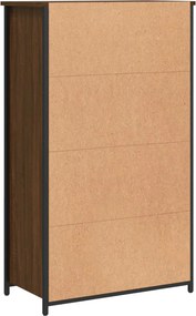 vidaXL Ντουλάπι Καφέ Δρυς 62 x 32 x 103,5 εκ. από Επεξεργασμένο Ξύλο