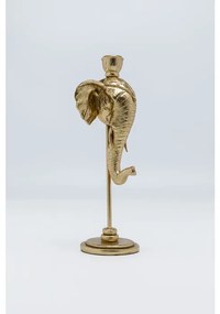 Διακοσμητικό Κηροπήγιο Ελέφαντας Χρυσός 36εκ. 16x44692x35.5εκ - Χρυσό