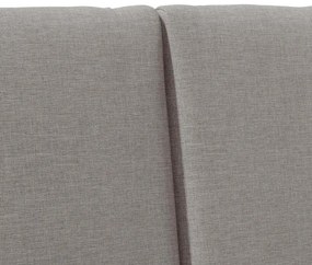 vidaXL Ταπετσαρισμένο κεφαλάρι Taupe 160 cm Στερεά ξυλεία πεύκου