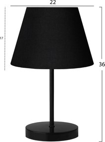 ΦΩΤΙΣΤΙΚΟ ΕΠΙΤΡΑΠΕΖΙΟ HM7602.02 ΜΑΥΡΟ