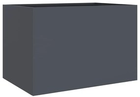 vidaXL Ζαρντινιέρα Ανθρακί 62x47x46 εκ. από Χάλυβα