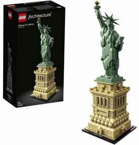 Παιχνίδι Kατασκευή   Lego Architecture 21042 The Statue of Liberty         Πολύχρωμο