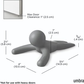 Σετ 2 Στοπ Πόρτας Umbra Buddy Γκρι 1013767-149