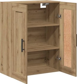 vidaXL Ντουλάπι Τοίχου Αρτισιανή Δρυς 69,5x34x90 εκ. από Επεξεργ. Ξύλο