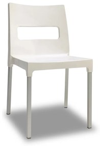 17912 Maxi diva art.2203 καρέκλα αλουμινίου  50x53x84(47)cm Αλουμίνιο - Technopolymer - Fiberglass 4 Τεμάχια