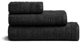 Πετσέτα Fresca Black Melinen Προσώπου 50x90cm 100% Βαμβάκι