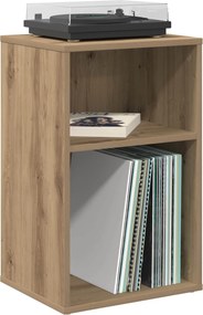 vidaXL Ντουλάπι δίσκων βινυλίου Artisan Δρυς 38 x 33 x 61 εκ