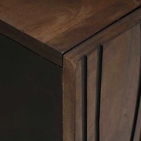 vidaXL Πλαϊνό γραφείο Καρυδιά 60 x 33 x 75 cm Στερεό ξύλο μάνγκο