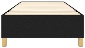 vidaXL Πλαίσιο Κρεβατιού Boxspring Μαύρο 80 x 200 εκ. Υφασμάτινο