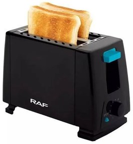Φρυγανιέρα 2 Θέσεων 650W Raf R.263 Mαύρο
