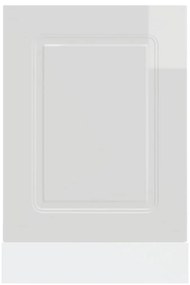 Πίνακας πλυντηρίου πιάτων "Kalmar" High Gloss White 45x1,5x67cm - Λευκό