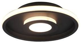 Φωτιστικό Οροφής Trio Lighting Ascari 680810332 Μαύρο Ματ