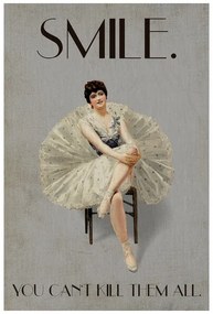 Αφίσα Kubistika - Keep smiling