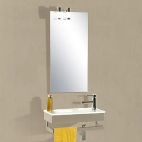 Pro Bagno  Σετ Έπιπλα Μπάνιου 3τμχ Pro Bagno Elite Εργίνος C051-602A BEST-15212