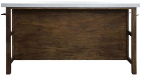 Ντουλάπι κουζίνας Home ESPRIT Λευκό Καφέ 168 x 76 x 92 cm