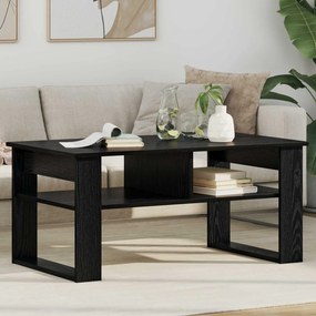 vidaXL Τραπεζάκι σαλονιού Μαύρη Οξυά 96 x 54 x 44 εκ