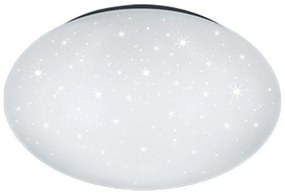 Φωτιστικό Οροφής - Πλαφονιέρα Lukida R62961000 16W Led Φ38cm 10cm Starlight Effect White RL Lighting Πλαστικό