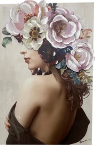 Πίνακας σε καμβά Bezira 3D Inart 60x3x90εκ