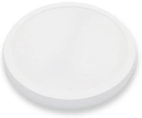 Adeleq Φωτιστικό Επίτοιχο LED PP Στρόγγυλο Πλήρες 24W 4000K Λευκό 21-924201
