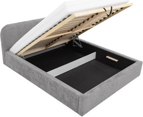 Επενδυμένο κρεβάτι Deisin-Gkri-180 x 200