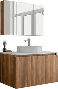 Σετ μπάνιου Drop Verona 100 II-Καφέ