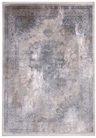 Μοντέρνο Χαλί Bamboo Silk 8098A L. Grey Anthracite 080 x 150