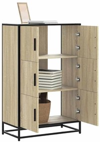 vidaXL Ντουλάπι Δρυς sonoma 68x35x106,5 cm Επεξεργασμένο Ξύλο μέταλλο
