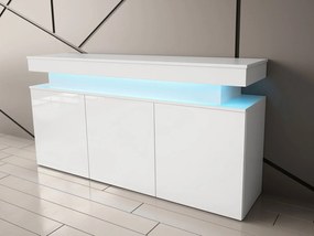 Μπουφές Glossa 160 με LED-Leuko