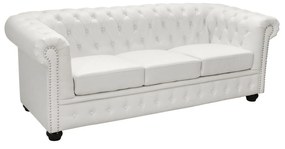 Καναπές T.Chesterfield Hm3009.02 208x90x73 cm Τεχνόδερμα