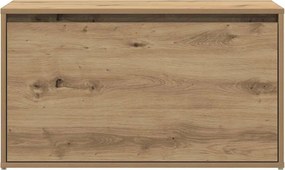 vidaXL Έπιπλο Χολ / Εισόδου τεχνίτης Δρυς 80 x 40 x 45 εκ. Μοριοσανίδα