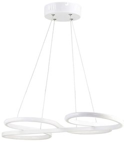 Φωτιστικό Οροφής - Ράγα Swing 166PRG1183 70x37x80cm Led 40-60W 6500K White Opviq