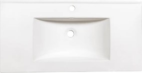 Martin Omega 90 Grey Oak - Βάση Επίπλου Με Νιπτήρα (90x45)