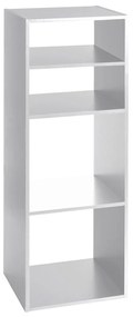 Βιβλιοθήκη Δαπέδου 4 Θέσεων (34.5x32x100.5) F-V Mix White 138927C