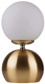Φωτιστικό Επιτραπέζιο 534LUN5215 Φ15x28cm 1xE27 40W White-Gold Opviq