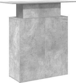 vidaXL Γραφείο υποδοχής 100x40x104 εκ. Επεξεργασμένο Ξύλο