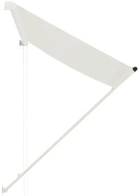 vidaXL Τέντα Συρόμενη Κρεμ 150 x 150 εκ.