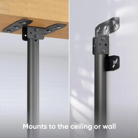 TV SET ACC CEILING MOUNT/32-80" BLACK N2L-B ONKRON