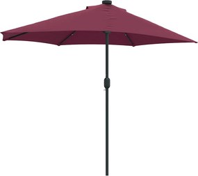 vidaXL Ομπρέλα Κήπου 294 x 150 x 224 εκ Πολυεστέρας και Χάλυβας