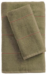 Πετσέτες Cler (Σετ 3τμχ) Green Palamaiki Towels Set 70x140cm 100% Βαμβάκι