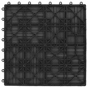 vidaXL Πλακάκια Deck 11 τεμ. Γκρι 30 x 30 εκ. 1 μ² από WPC