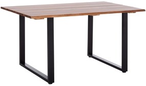 ΤΡΑΠΕΖΙ ΤΡΑΠΕΖΑΡΙΑΣ FRIGGO HM6296.02 ΞΥΛΟ ΑΚΑΚΙΑΣ-2,6εκ πάχος 140x80x76Υεκ.