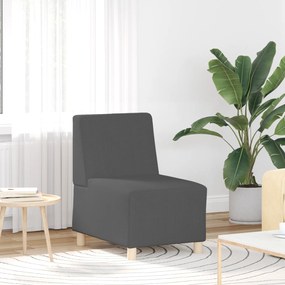 vidaXL Καθίσμα Σαλονιού Σκούρο γκρι 55 x 74 x 82 εκ. Βελούδο
