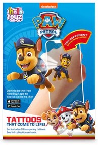 HoloToyz Tattoos Επαυξημένης Πραγματικότητας Σετ 10Τμχ Paw Patrol TT60PawPatrol